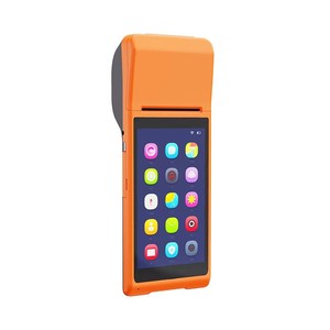 ER-P04 haute qualité <span class=keywords><strong>Android</strong></span> 8.1 3G WCDMA WiFi BT portable POS <span class=keywords><strong>PDA</strong></span> avec imprimante de reçus - Product Image 1