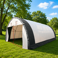 Abri de voiture robuste et portable, abri de jardin, tente de rangement pour fêtes et mariages avec portes, à vendre