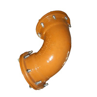 Raccords de tuyauterie en fonte ductile de type K EN545 MJ 90 °   Raccord de réduction à bride, Té de dérivation, Bouchon aveugle pour tuyau d'évacuation des eaux usées