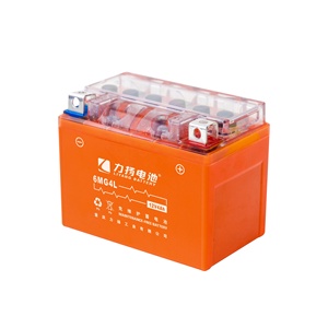 Proveedor de baterías de <span class=keywords><strong>precio</strong></span> competitivo, batería Mighty <span class=keywords><strong>Max</strong></span> 6qwlz180, batería de gasolina universal DENEL 6MG4L 12V4AH - Product Image 2