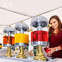 Juicer minuman baja tahan karat 8L restoran Hotel kelas makanan mewah Dispenser pembuat jus bir keren untuk harga rendah