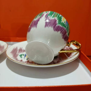 En gros, service de vaisselle de luxe en céramique, porcelaine et porcelaine à cendre d'os pour le dîner - Product Image 4