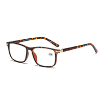 Lunettes de lecture KX005 fines à monture intégrale pour femmes, lunettes correctrices, charnière à ressort rouge, PC flexible, vente en gros, presbytie
