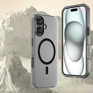 New Frosted Màu Sắc Từ Trường Hợp Điện Thoại Cho Iphone 16 Cộng Với 15 14 Pro Max 13 12 11 Chống Xước Cover Quay Lại Đối Với Samsung S25 Siêu - Product Image 6