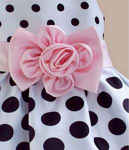 Robe de demoiselle d'honneur pour bébés et enfants, robe de fête, robe de mariage, robe de cérémonie - Product Image 5