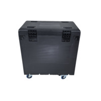 Estuche de vuelo de PE duro de peso ligero Jbl Px812 Estuche de vuelo de Consola digital apilable a prueba de agua Estuche de vuelo Digico S21 extraíble