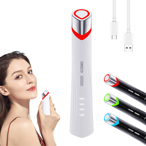 เครื่องนวดตาแบบพกพา 0728 Ems Microcurrent พร้อมความร้อน 3 สี อุปกรณ์อเนกประสงค์ 500mah ขนาดกะทัดรัดสำหรับใบหน้า - Product Image 1