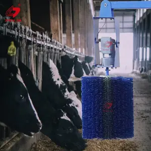 牲畜动物清洁用自动牛刷身体刮擦按摩清洁设备