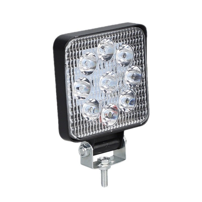 27W LED Work Light Square Combo DC 12V SUV Driving Light Lamp for Excavator Truck Car 4WD