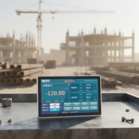 Computadora Industrial de 7 Pulgadas con WiFi y Bluetooth, Pantalla Táctil para Panel de Control de Producción en Fábrica, Todo en Uno Industrial