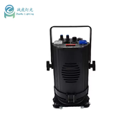 Lampu LED Mini 60W lampu permukaan Par DMX512, lampu LED Mini 60W, Mode kontrol IP20 perbesaran untuk perubahan warna untuk ruang keluar teater T berdiri