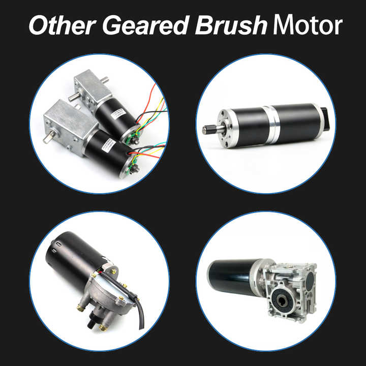 24V DC Getriebemotor 60W 220RPM Schneckengetriebemotor – Für Parkplatz, Kalander, Extruder & Mixer