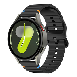 Nuovo Cinturino Sportivo Traspirante da 20mm di Lusso Sostituibile per Samsung Galaxy <span class=keywords><strong>Watch</strong></span> 7 Strap FE/<span class=keywords><strong>5</strong></span> <span class=keywords><strong>Pro</strong></span>/6/4, Cinturini in Silicone per Smartwatch - Product Image 5
