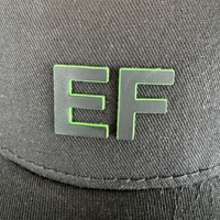 Gorra de Béisbol Sandwich Peak con Logotipo 3D de Transferencia Térmica de Goma, Impresión Serigráfica, Estilo Urbano, Personalizable, Bicolor, Unisex