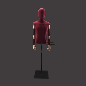Maniquí de <span class=keywords><strong>medio</strong></span> <span class=keywords><strong>cuerpo</strong></span> masculino de tela de buena calidad para escaparate - Product Image 4