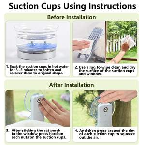 Складной кошачий окошко с металлическим каркасом и мягким чехлом - Product Image 4