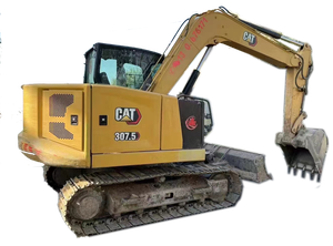 รถขุดขนาดเล็ก CAT 307.5 มือสอง 7 ตัน ผลิตในญี่ปุ่น เครื่องจักรไฮดรอลิกพร้อมเครื่องยนต์แคตเตอร์พิลลาร์ อุปกรณ์ก่อสร้างขนาดกะทัดรัด - Product Image 5