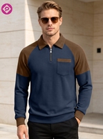 Sweat-shirt à manches longues pour homme, grande taille, col en V, demi-zip, motif gaufré, pour le sport, la course et le fitness, avec logo personnalisé