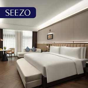 Solusi Turnkey Mewah Proyek Hotel Bintang 5 Kamar Tidur Modern Set Tempat Tidur Hotel Berkualitas Tinggi Furnitur Apartemen Panel Kayu - Product Image 1