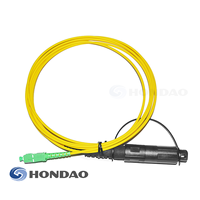 Cable de Conexión de Fibra Óptica SC/APC para Exteriores FTTA, Cable de Conexión Preterminado FTTH para Redes de Telecomunicaciones