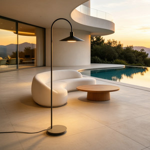 Lampe solaire d'extérieur étanche, moderne, pour décorer le jardin, la terrasse de la villa, la pelouse - Product Image 1