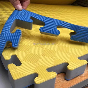 Tapete de Tatami de EVA Antideslizante de 2cm 3cm para Entrenamiento de Judo, Taekwondo, Karate, Jiu-Jitsu, Lucha Libre (Alta Resiliencia, Ecológico) - Product Image 1