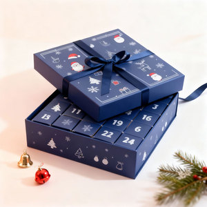 Cadeau <span class=keywords><strong>de</strong></span> nouvel an <span class=keywords><strong>de</strong></span> <span class=keywords><strong>luxe</strong></span> rose personnalisé Noë<span class=keywords><strong>l</strong></span> <span class=keywords><strong>calendrier</strong></span> <span class=keywords><strong>de</strong></span> <span class=keywords><strong>l</strong></span>'<span class=keywords><strong>avent</strong></span> 24 jours papier dur carton rigide é<span class=keywords><strong>l</strong></span>égant emballage impression boîte-cadeau - Product Image 2