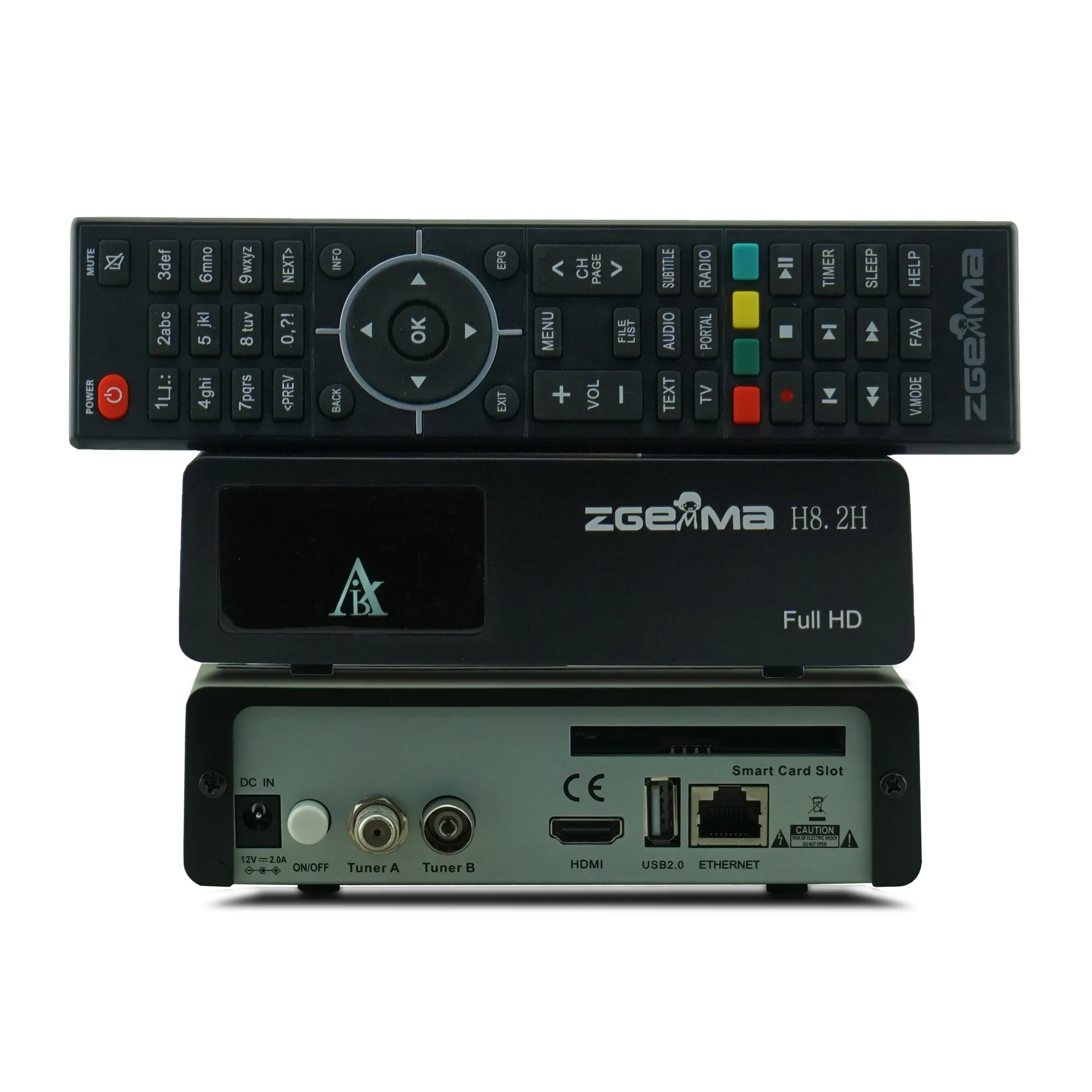ZGEMMA H8.2H 디지털 위성 수신기 DVB-S2X DVB-T2/C 콤보 튜너 풀 HD E2 리눅스 OS 공장 직접 판매"