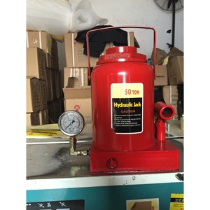 Cric hydraulique QYL 50t avec manomètre, outil de levage en acier pour voiture, capacité de levage de 50 tonnes - Product Image 3