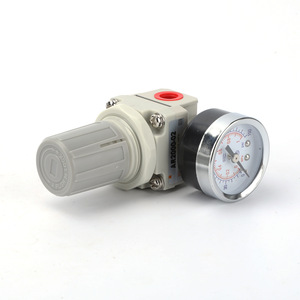 ตัวควบคุมแรงดันลม ZHOLO Zhuoliang รุ่น AR2000 0.15-0.8MPa พร้อมเกจวัด วาล์วนิวเมติก - Product Image 2