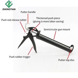 <span class=keywords><strong>Pistola</strong></span> per Colla Siliconica <span class=keywords><strong>Professionale</strong></span> a Doppio Componente, Applicatore per <span class=keywords><strong>Silicone</strong></span> per Scanalature - Product Image 6