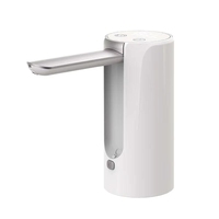 Distributeur d'eau pliable en ABS 4W, pompe rechargeable pour bouteilles domestiques, petit pressuriseur d'eau potable