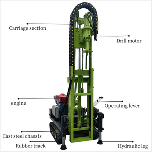 Machine hydraulique de presse de <span class=keywords><strong>pile</strong></span> de vis presse hydraulique plate-forme de forage rotatoire de chenille de machine de <span class=keywords><strong>pile</strong></span> de vis forée prix de moteur de <span class=keywords><strong>pile</strong></span> de vis - Product Image 2