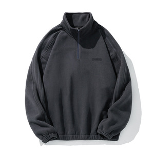 Vente flash : sweat-shirt à capuche unisexe en coton 100% écologique, imprimé, surdimensionné, de haute qualité, manches régulières, pour le printemps et l'automne - Product Image 4