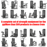 Machines de sélection de charge de goupille Offre Spéciale nouvelle conception équipement de gymnastique de force de gymnase professionnel