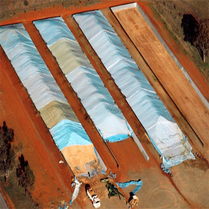 Bâche de Silage en Plastique Anti-Déchirure Résistante aux UV de 150 Microns avec Service de Découpe pour le Stockage d'Aliments pour Animaux - Product Image 6
