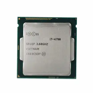 Máy tính để bàn CPU 3.6GHz 22nm 84W LGA 1150 I7-4790 cho Intel Core Bộ vi xử lý CPU 4770 4770S 4770t 4770k 4771 4790S 4790t 4790K