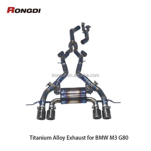Système d'échappement sport RD Performance Catback pour BMW M3 G80 M4 G82 3.0T 2019-2024, échappement en acier inoxydable à soupapes - Product Image 1