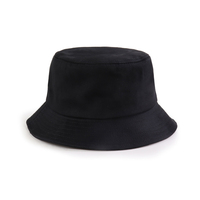 Chapeau à double face en coton à large bord, brodé avec logo, personnalisé pour hommes