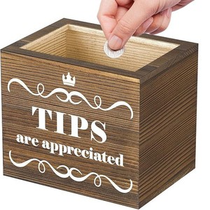 Cross-border wooden suggestion boxes, wooden donation boxes, tip boxes, wooden storage boxes, <b>bar</b> and restaurant suggestion - Product Image 1