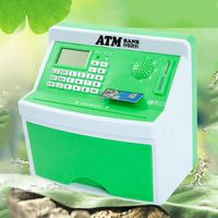 Portable Mode Enfants Électronique, Tirelire Coffre-fort Atm Tirelire Électrique/