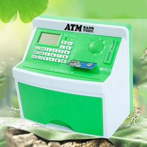 Electrónica portátil de moda para niños, hucha segura Cajero Automático hucha eléctrica/ - Product Image 4