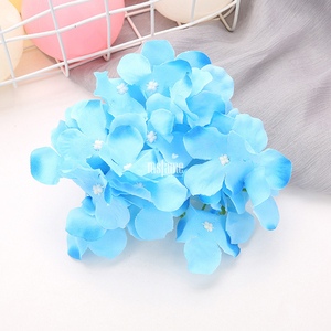 Diademas de Flores Artificiales de Hortensia de 15 cm con 27 Pétalos para Graduación, Diademas con Flores Grandes - Product Image 3