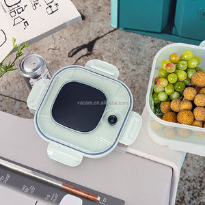 Boîte à lunch sous vide Vacare 800 ml grande capacité, en PP alimentaire et silicone, conception détachable pour les trajets quotidiens, le travail et les étudiants. - Product Image 1