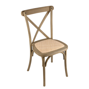 Silla cruzada de resina perfecta para usar en hoteles, bodegas y restaurantes que desean ofrecer estilo - Product Image 1