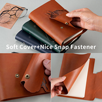 6 Ring A6 Binder mit Pferde motiv, nachfüll bares Tagebuch aus PU-Leder, hochwertiges Softcover-Binder-Notizbuch