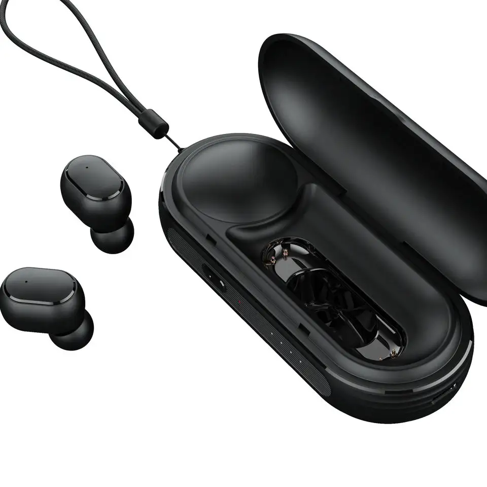 TYPE-C tragbare wasserdichte Sport-Ohrhörer Bluetooth True Stereo Gaming Noise Cancel ling Earbuds Drahtloser Kopfhörer mit Lautsprecher