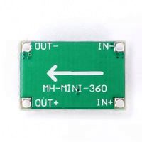 Newruijia LM2596 Mini 360 DC-DC Buck Converter Modul Step Down 4.75V-23V ke 1V-17V 340KHz Efisiensi 96% 17x11x3.8mm