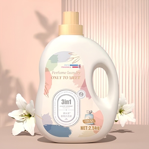 Detergente Líquido para Ropa con Aroma a Rosa Lily Ocean <span class=keywords><strong>de</strong></span> 2.5 kg, Jabón <span class=keywords><strong>de</strong></span> Larga Duración para Lavar Ropa - Product Image 1
