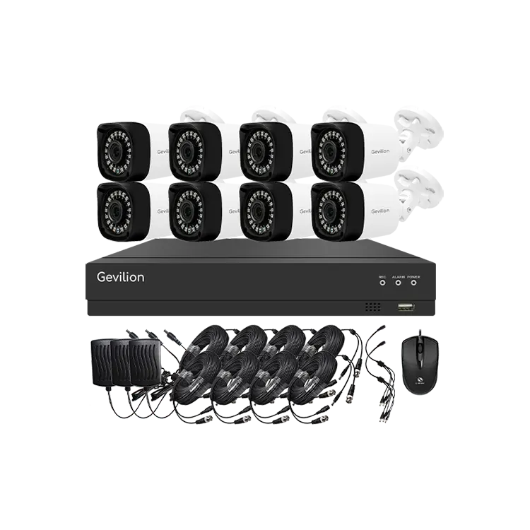 HD 1080P IR wasserdicht IP67 4CH DVR Kamera Set Hik-Vision CCTV Überwachungs kamerasystem